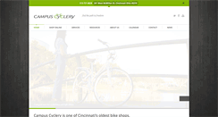 Desktop Screenshot of campuscyclery.com